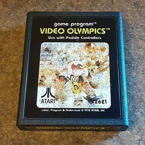 Vintage 1978 Atari 2600 Video Olympics Game Cartri